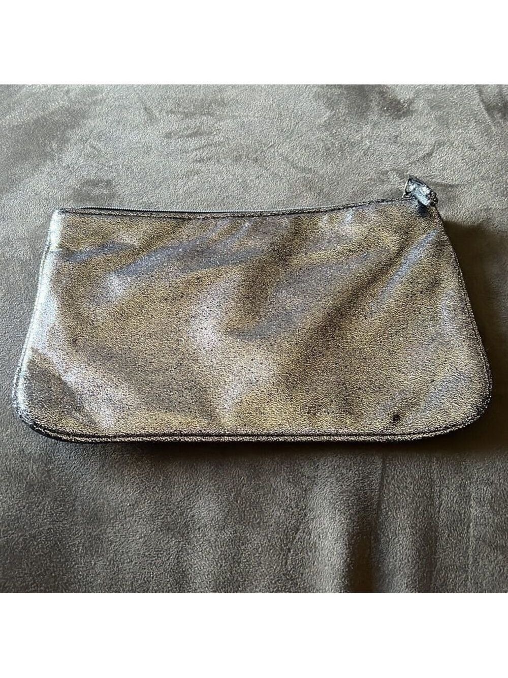 🌟 Victoria Secret Silver Large Clutch - Picture 2 of 2